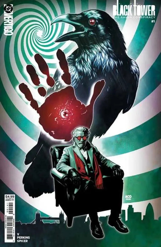 Black Tower The Raven Conspiracy #1 (Of 6) Cover D Aco Card Stock Variant (Mature) DC Comics