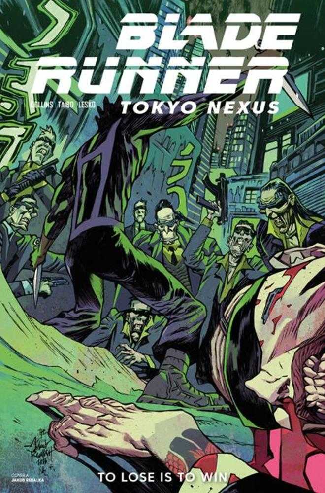 Blade Runner Tokyo Nexus To Lose Is To Win #4 (Of 4) Cover A Jakub Rebelka Titan Comics