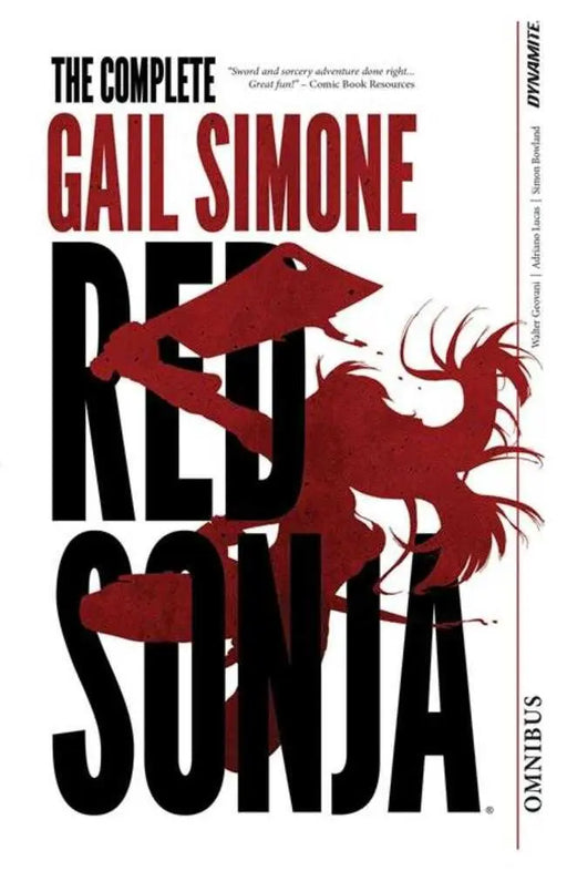 Complete Gail Simone Red Sonja Omnibus TPB Dynamite Entertainment