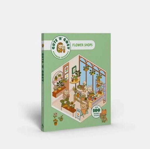 Cute N Cozy Sticker Therapy Flower Shop TPB Abrams