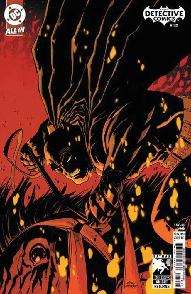 Detective Comics #1112 Cover D Andy Kubert Dark Knight Returns 40 Th Anniversary Card Stock Variant DC Comics
