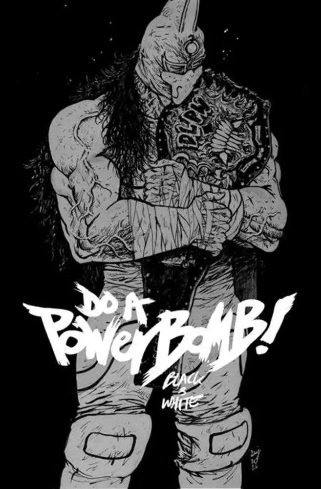 Do A Powerbomb Black And White #2 (Of 3) Cover A Daniel Warren Johnson Image Comics