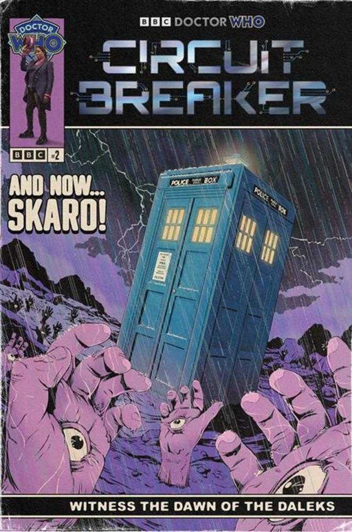 Doctor Who Circuit Breaker #2 (Of 2) Cover D Flops Dalek Takeover Cardstock Variant Titan Comics
