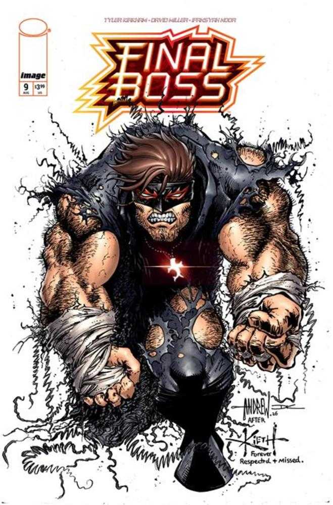 Final Boss #9 Cover B Andrew Mangum Variant (Mature) Image Comics