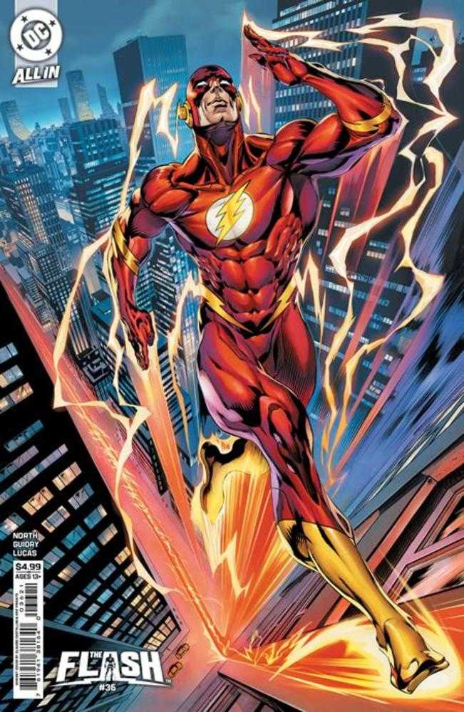 Flash #36 Cover B Claudio Castellini Card Stock Variant DC Comics