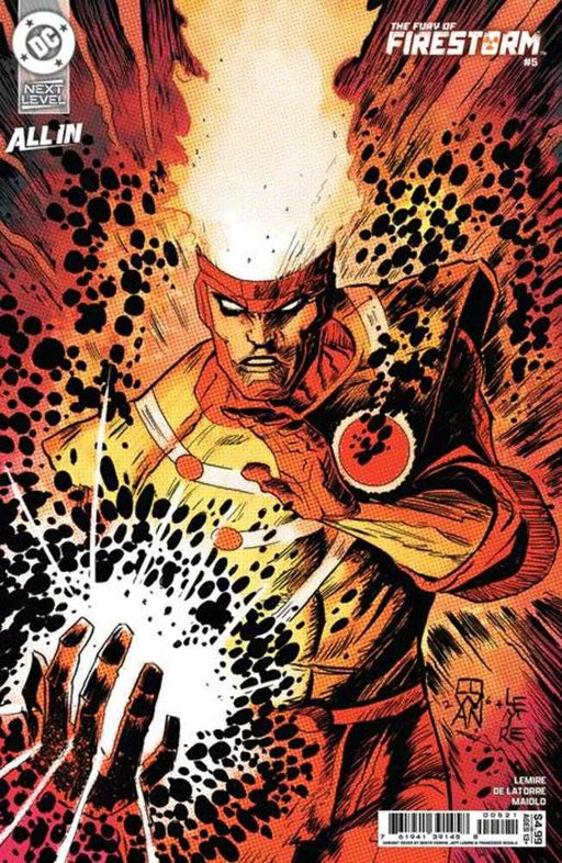 Fury Of Firestorm #5 (Of 8) Cover B Denys Cowan & Jeff Lemire Card Stock Variant DC Comics