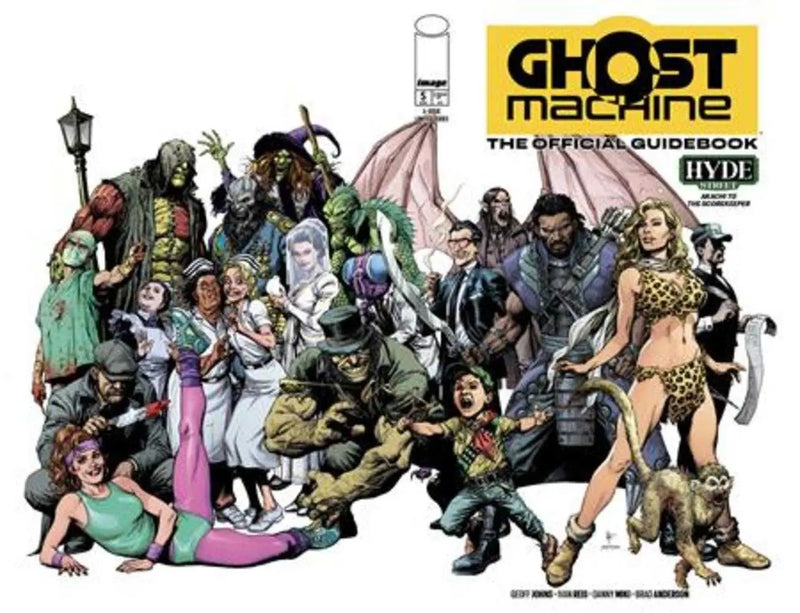 Ghost Machine The Official Guidebook #5 (Of 5) Cover A Gary Frank & Brad Anderson Wraparound Image Comics