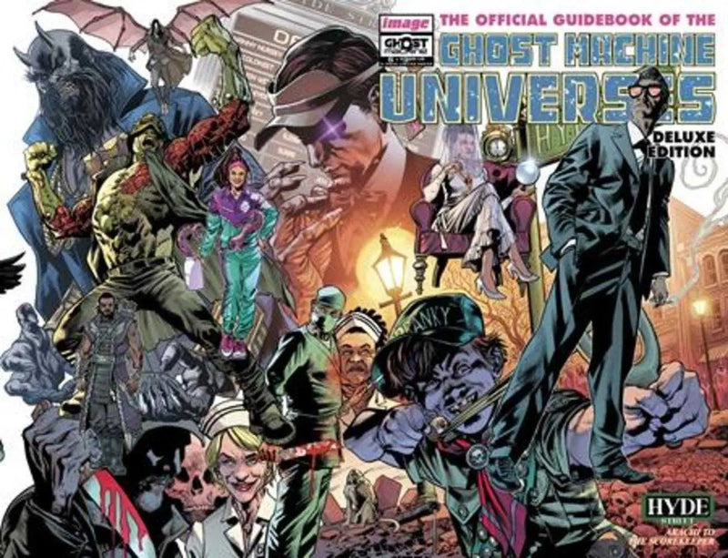 Ghost Machine The Official Guidebook #5 (Of 5) Cover B Bryan Hitch & Brad Anderson Wraparound Variant Image Comics