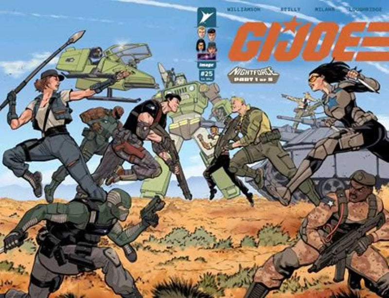 G.I. Joe #25 Cover A Tom Reilly Wraparound Image Comics