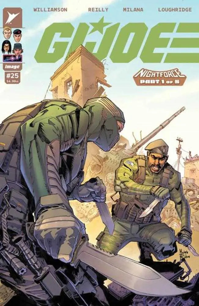 G.I. Joe #25 Cover E 1 in 50 Michele Rubini & Annalisa Leoni Variant Image Comics