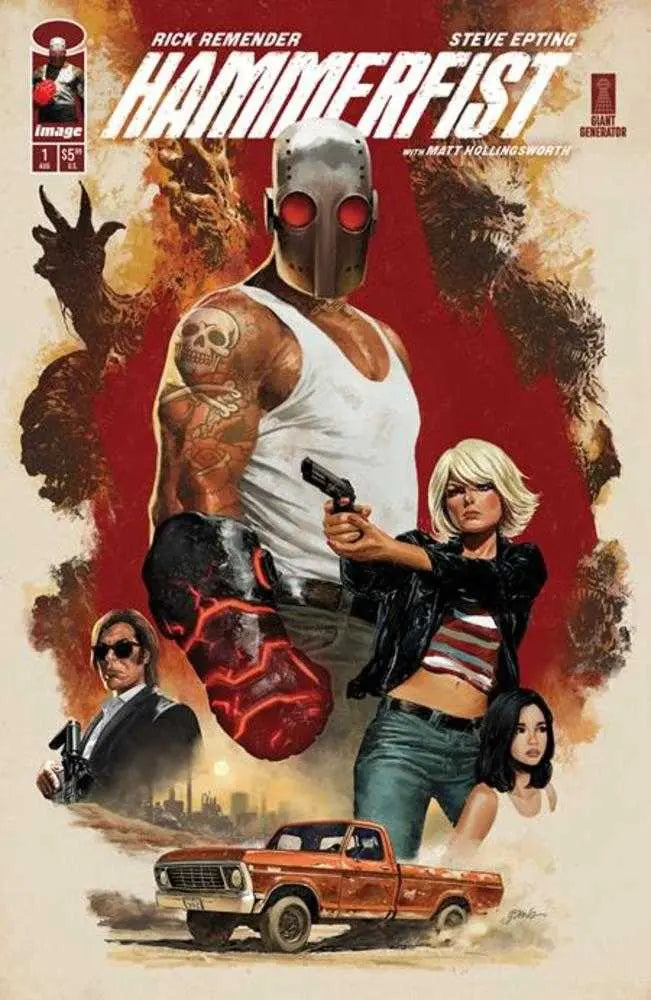 Hammerfist #1 Cover A Steve Epting (Mature) Image Comics