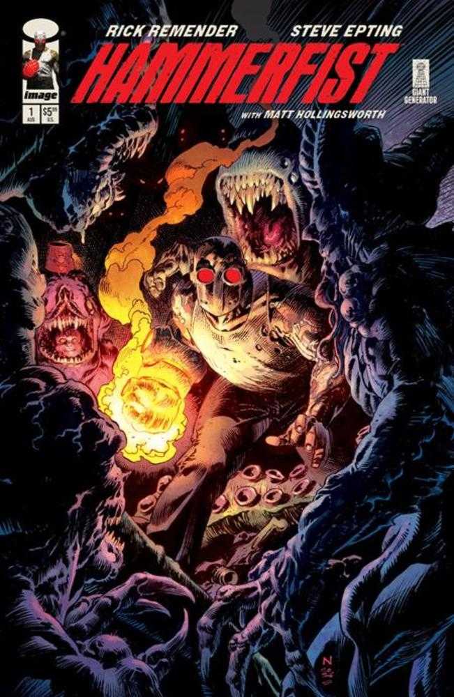 Hammerfist #1 Cover C Nic Klein Variant (Mature) Image Comics