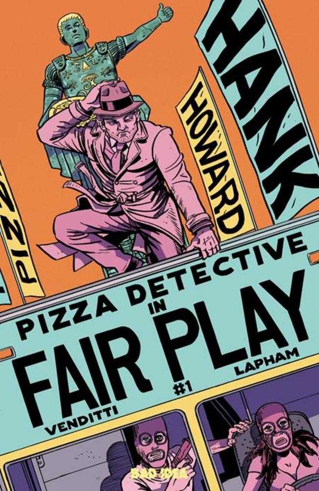 Hank Howard Pizza Detective The Fair Play #1 (One Shot) Cover A David Lapham Bad Idea