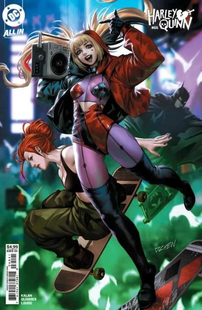 Harley Quinn #65 Cover D Derrick Chew Card Stock Variant DC Comics