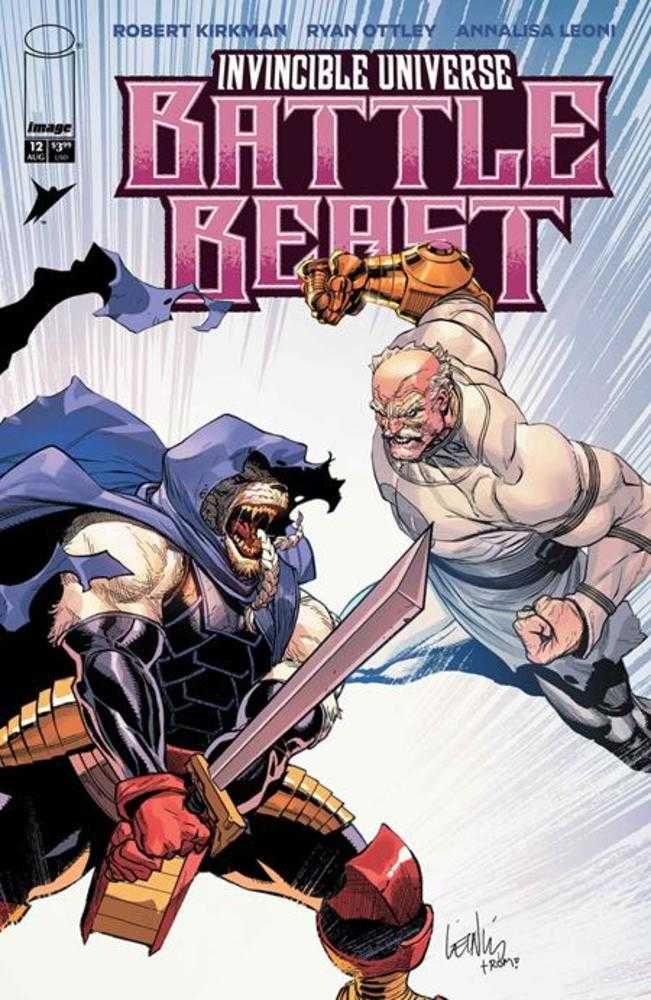 Invincible Universe Battle Beast #12 Cover B Leinil Yu & Romulo Fajardo Jr Variant Image Comics