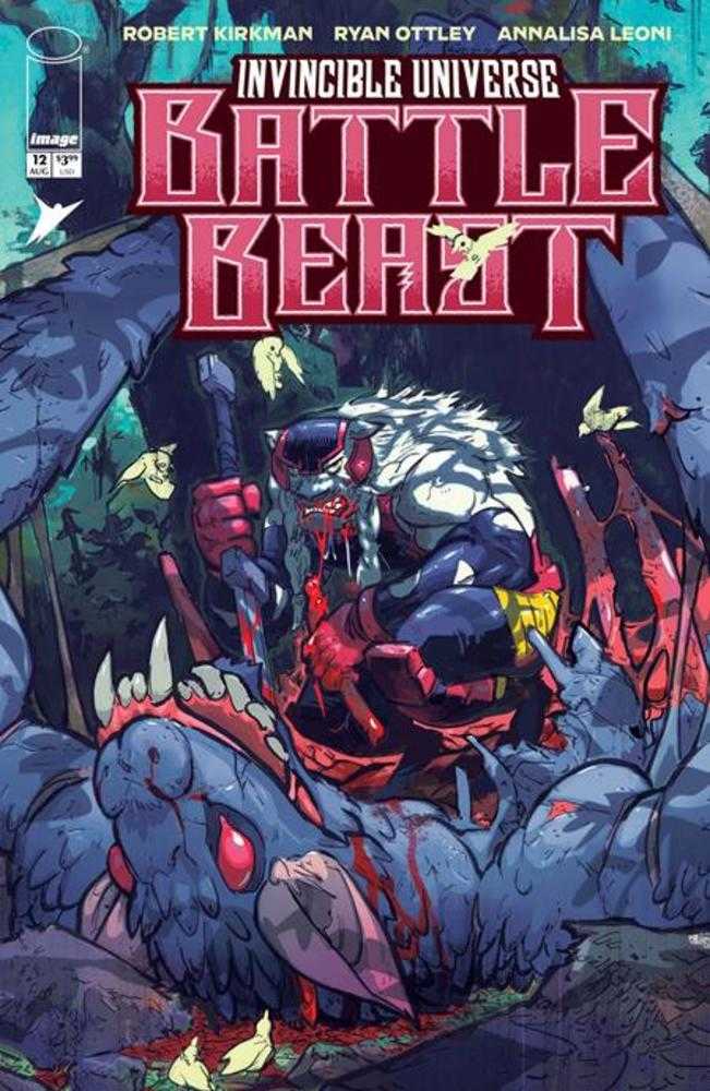 Invincible Universe Battle Beast #12 Cover D 1 in 25 Riley Rossmo Variant Image Comics
