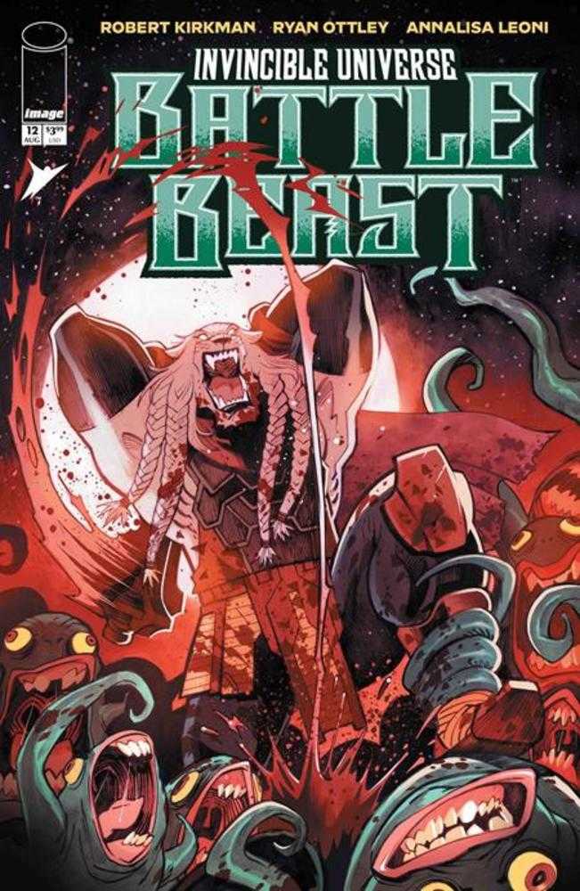 Invincible Universe Battle Beast #12 Cover E 1 in 50 Miki Montllo Variant Image Comics