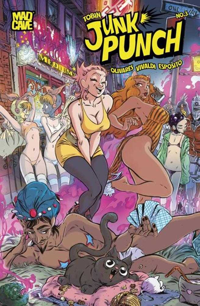 Junk Punch #3 (Of 5) (Mature) Mad Cave Studios