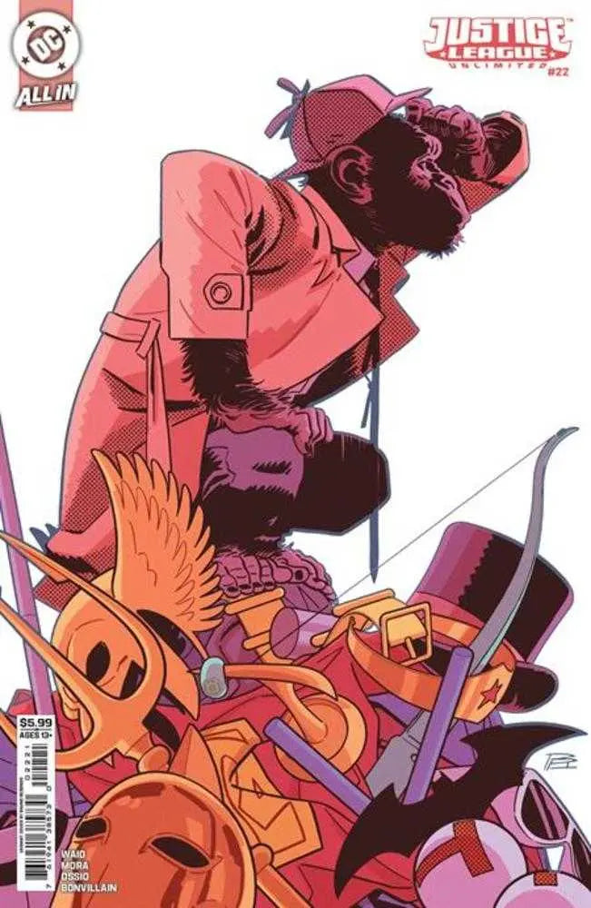 Justice League Unlimited #22 Cover B Bruno Redondo Card Stock Variant DC Comics