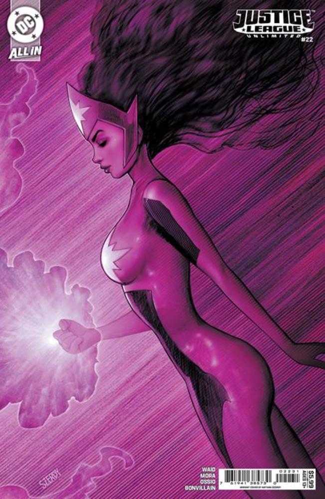 Justice League Unlimited #22 Cover C Nathan Szerdy Card Stock Variant DC Comics