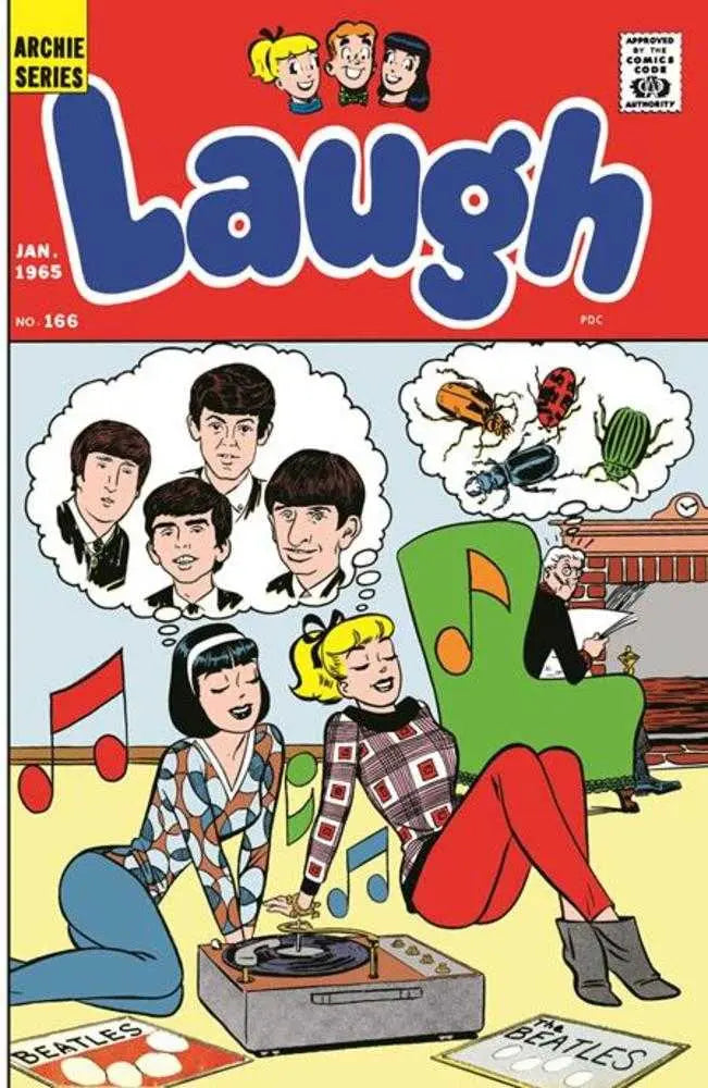 Laugh #166 Facsimile Edition Cover D Harry Lucey Mario Acquaviva Foil Variant Archie Comics