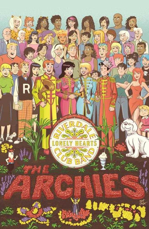 Laugh #166 Facsimile Edition Cover E Matt Talbot Foil Full Art Sgt Peppers Variant Archie Comics