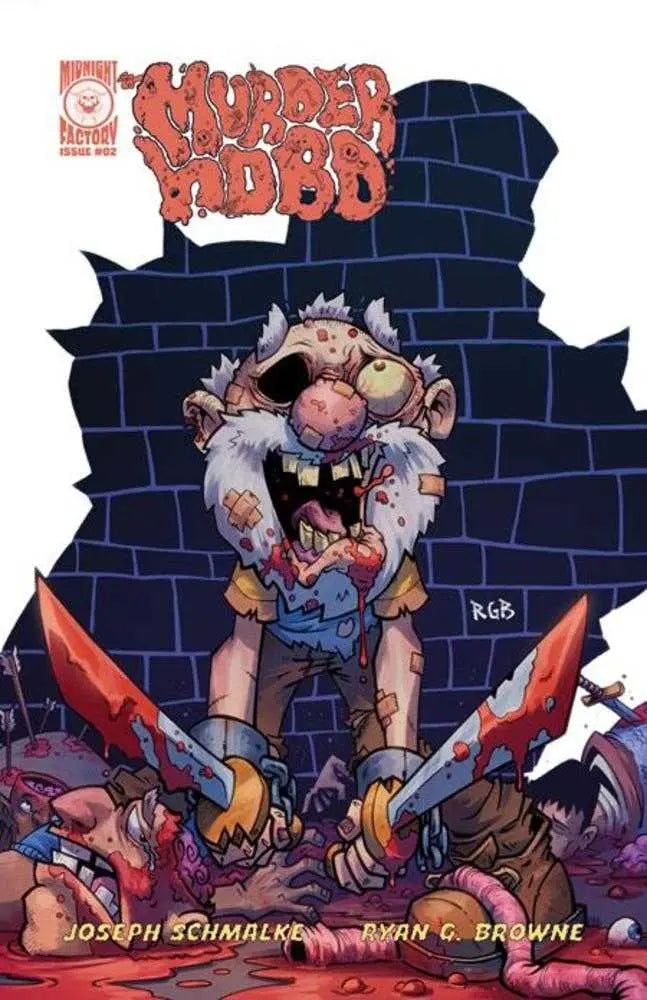 Murder Hobo #2 Cover B Ryan G Browne Variant (Mature) Massive Publishing