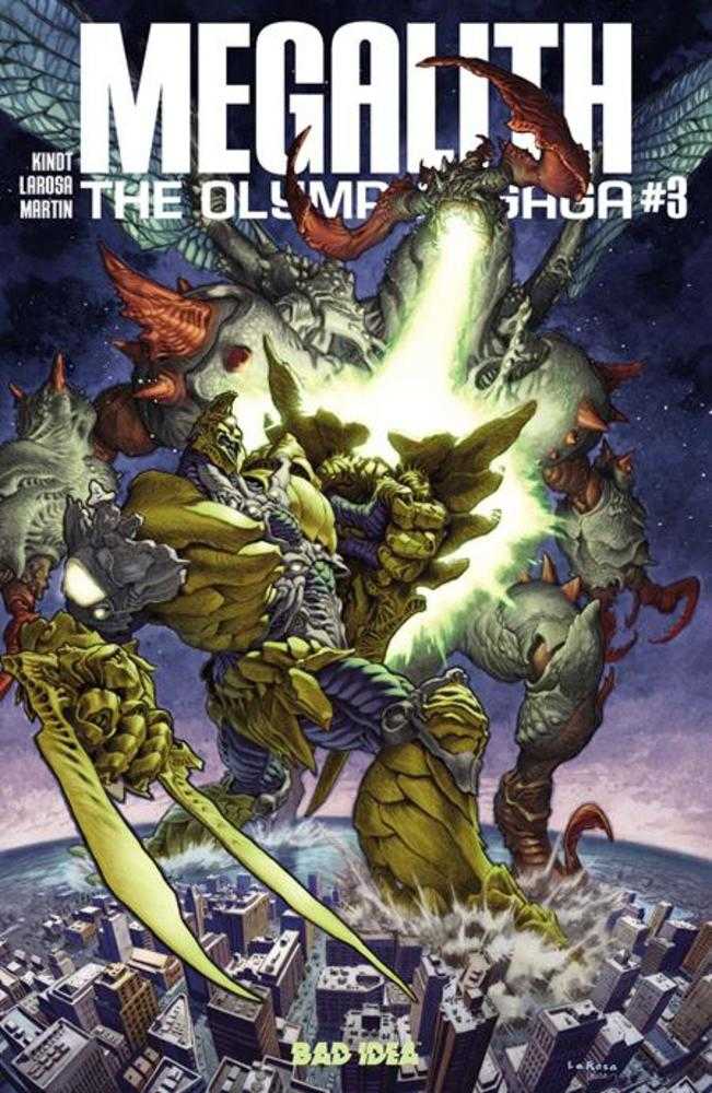 Olympus Saga Megalith #3 (Of 3) Cover A Lewis Larosa Bad Idea