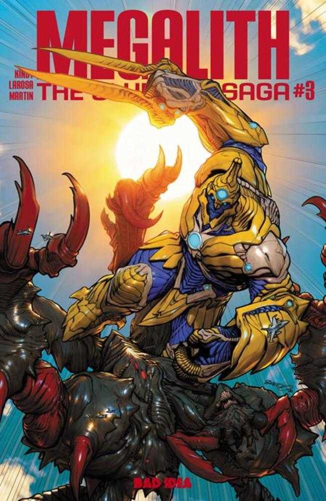 Olympus Saga Megalith #3 (Of 3) Cover B Brandon Peterson Variant Bad Idea
