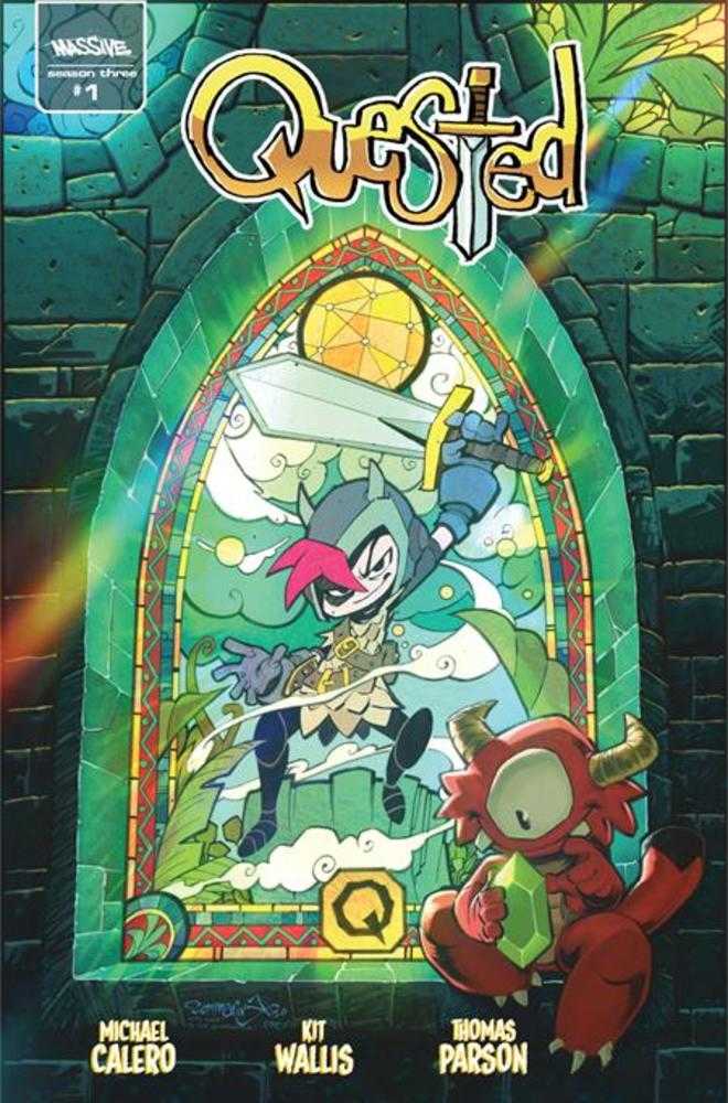 Quested #1 (Of 3) Cover F 1 in 10 Jon Sommariva Variant Massive Publishing