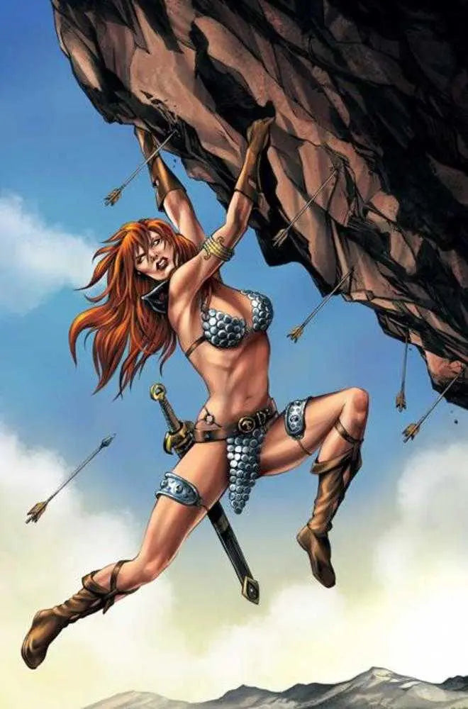 Red Sonja She Devil With A Sword #4 Cover I 1 in 10 Mike Rooth Full Art Variant Dynamite Entertainment