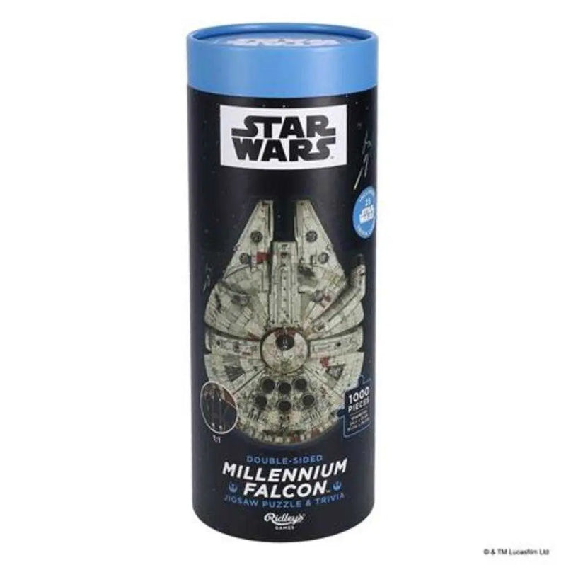 Star Wars Millennium Falcon Jigsaw Puzzle And Trivia Chronicle Books