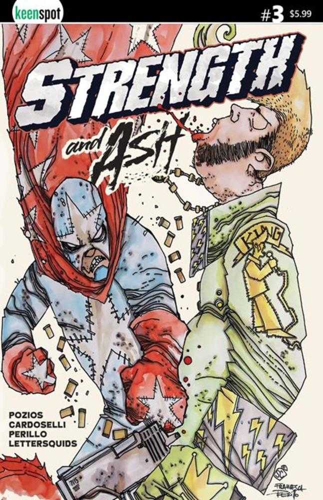 Strength & Ash #3 Cover A Stefano Cardoselli & Francesca Perillo King Of Fighters Ex Posse Holdings/Keenspot