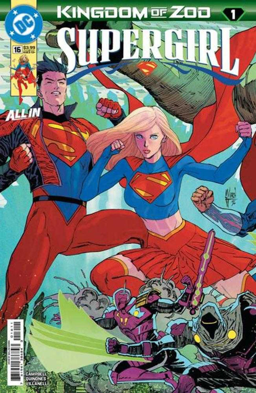 Supergirl #16 Cover A Guillem March Connecting (Kingdom Of Zod) DC Comics