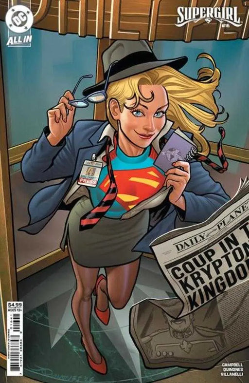 Supergirl #16 Cover D Joe Quinones Card Stock Variant (Kingdom Of Zod) DC Comics