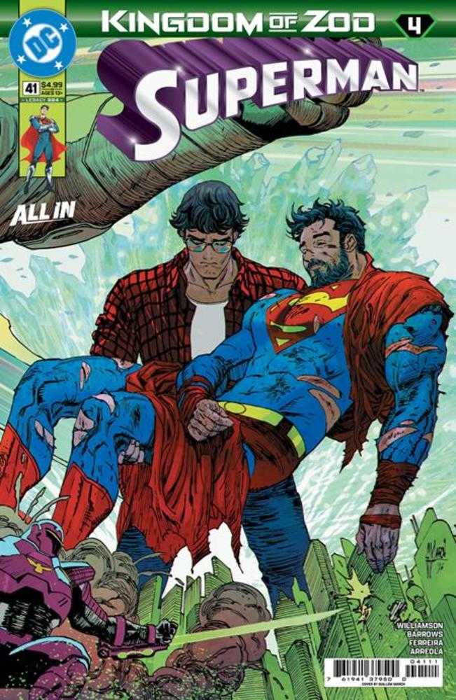 Superman #41 Cover A Guillem March Connecting (Kingdom Of Zod) DC Comics