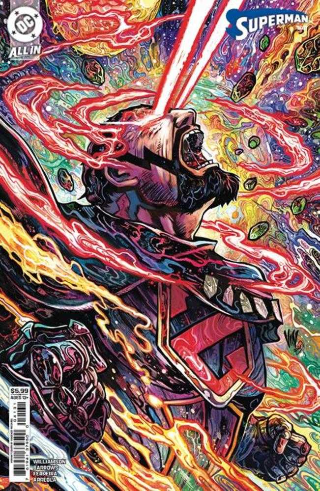 Superman #41 Cover C Vincenzo Riccardi Card Stock Variant (Kingdom Of Zod) DC Comics