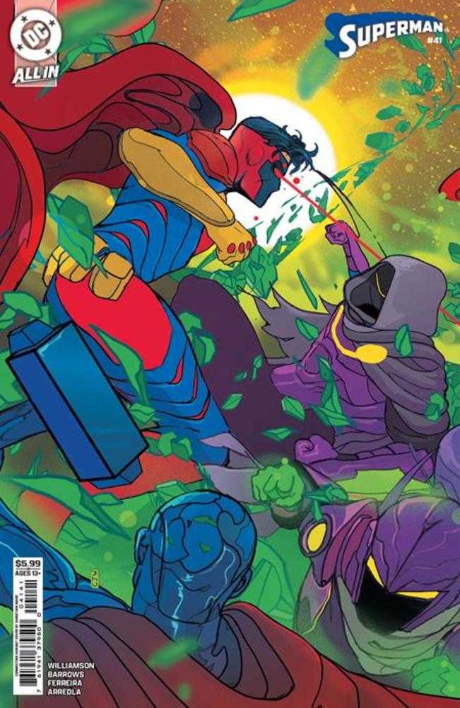 Superman #41 Cover D Christian Ward Card Stock Variant (Kingdom Of Zod) DC Comics