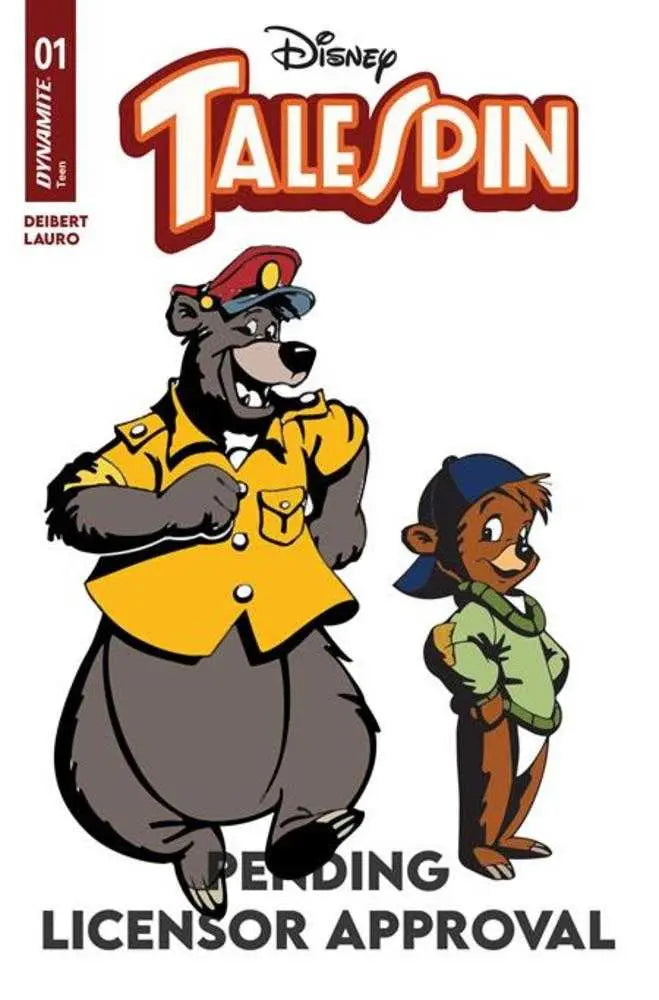 Talespin #1 Cover D Character Design Art Variant Dynamite Entertainment