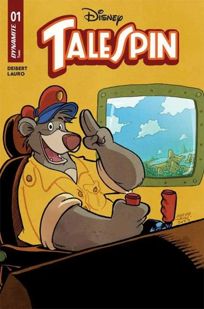 Talespin #1 Cover L 1 in 10 Carlo Lauro Foil Variant Dynamite Entertainment