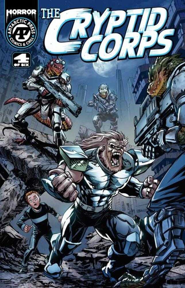 Cryptid Corps #4 (Of 6) Cover A Max Bertolini Massive Publishing