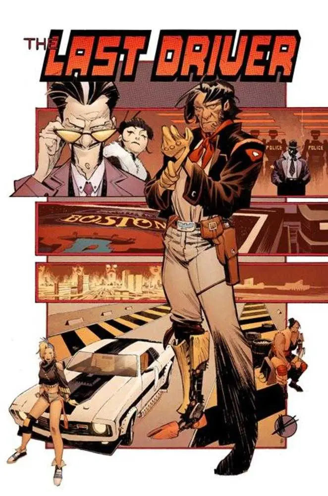 Last Driver #1 (Of 5) Cover D 1 in 25 Matteo Scalera Variant Image Comics