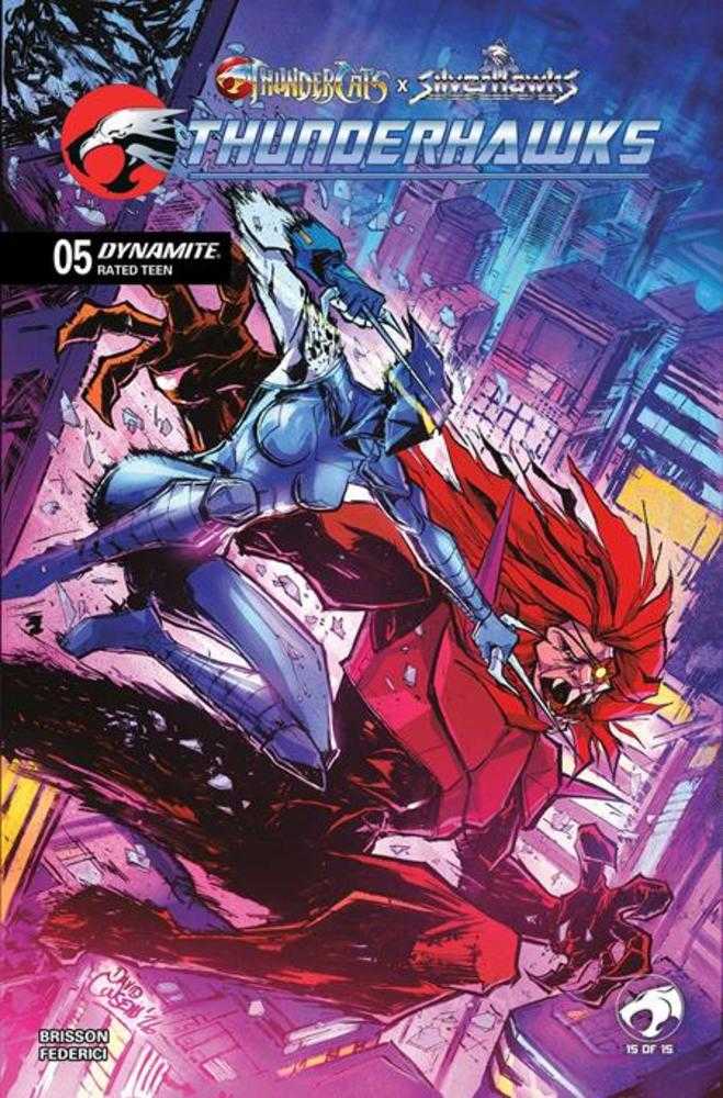 Thundercats X Silverhawks Thunderhawks #5 Cover A Ivan Tao Dynamite Entertainment