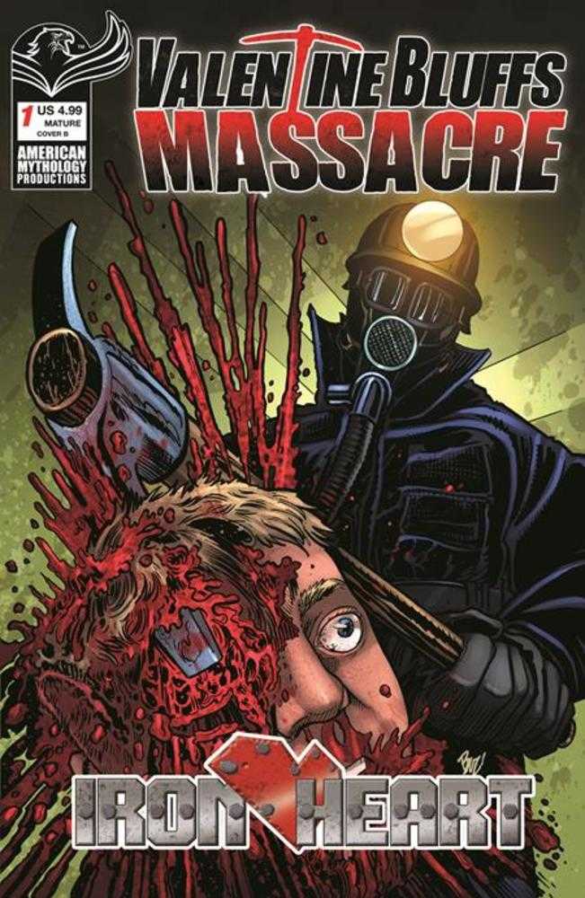 Valentine Bluffs Massacre Iron Heart #1 (Of 2) Cover B Buz Hasson Variant (Mature) Prana Publishers