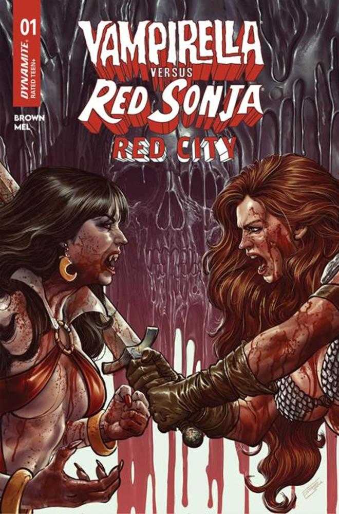 Vampirella vs Red Sonja Red City #1 Cover B Diego Yapur Variant Dynamite Entertainment