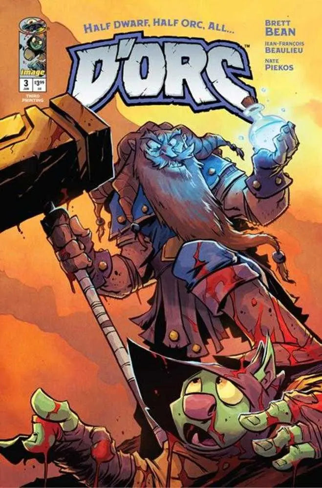 D'orc #3 3rd Printing Image Comics