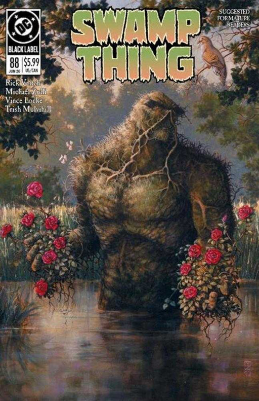Swamp Thing 1989 #1 (Of 4) 2nd Print Cover B Michael Zulli Card Stock Variant (Mature) DC Comics