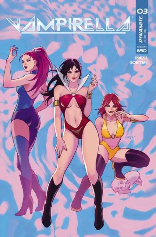 Vampirella (2026) #3 Cover M Leirix Li K Pop Homage Variant Dynamite Entertainment