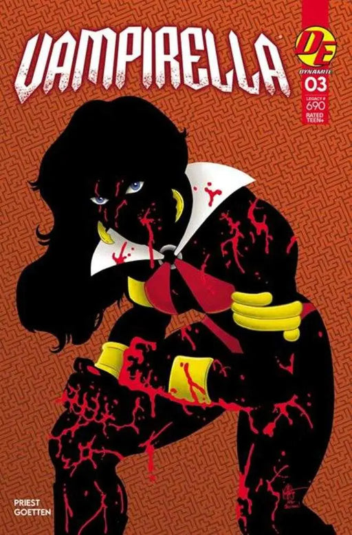 Vampirella (2026) #3 Cover N Ken Haeser Absolute Homage Variant Dynamite Entertainment