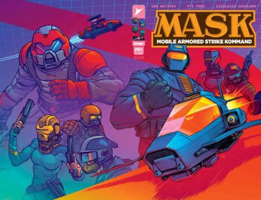 Mask #1 2nd Printing Cover B Pye Parr Wraparound Variant Image Comics